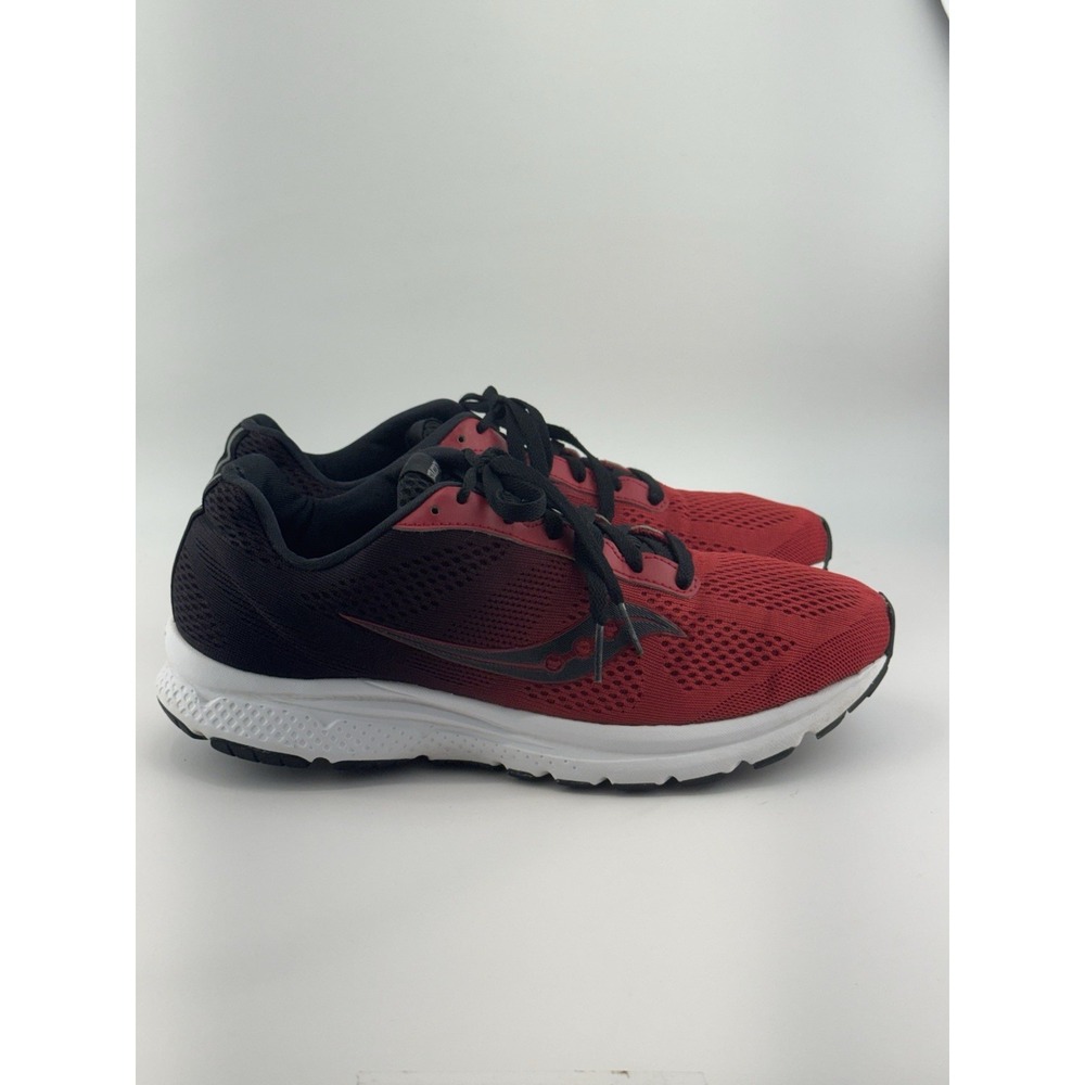 Saucony S40024-2 Men's Low Running Sneaker Red/Black/White Size 10.5